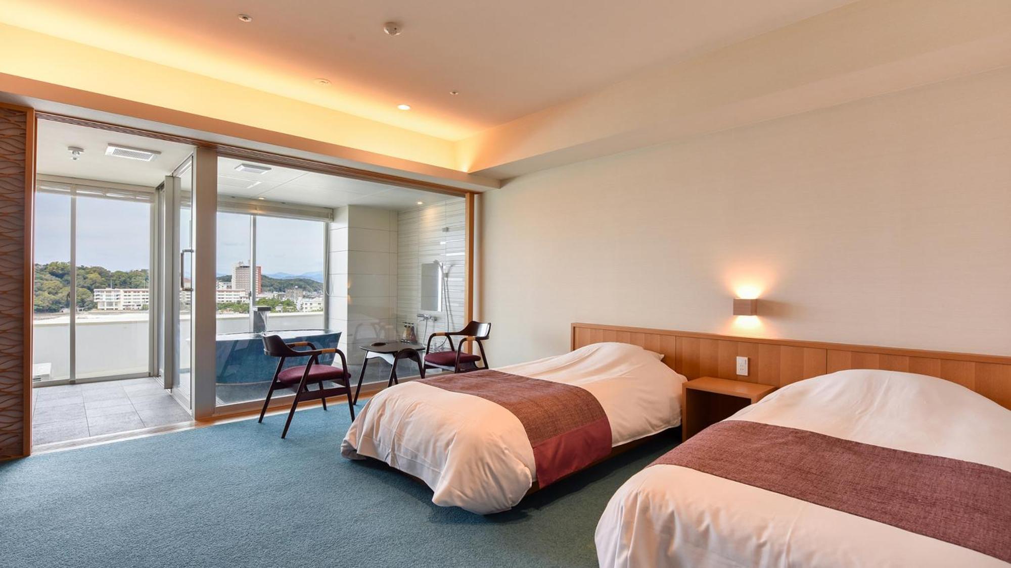 Hotel Sanrakuso Shirahama Exteriör bild