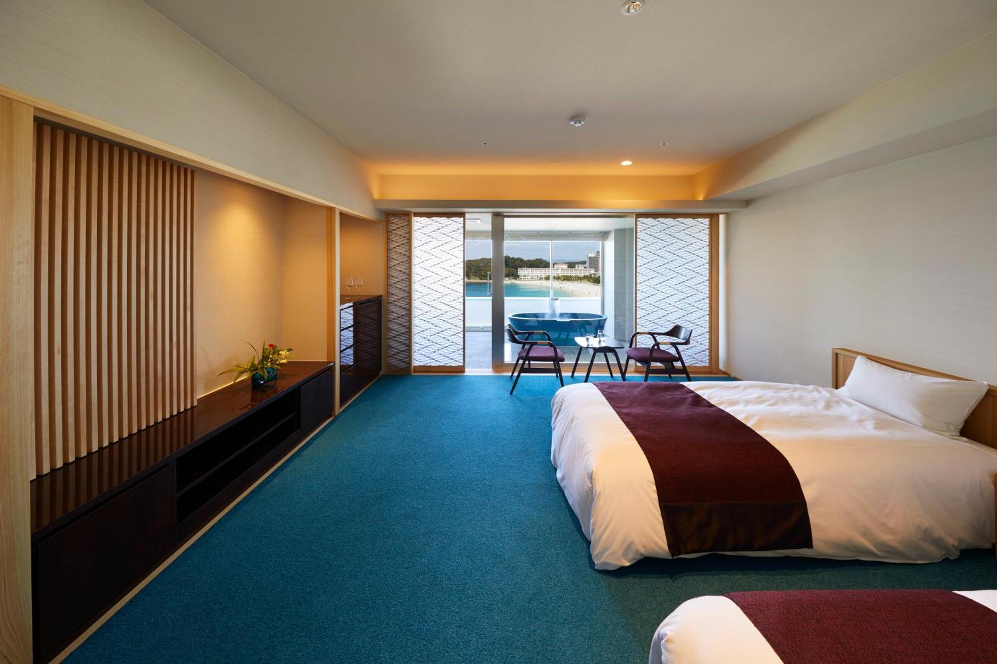 Hotel Sanrakuso Shirahama Exteriör bild